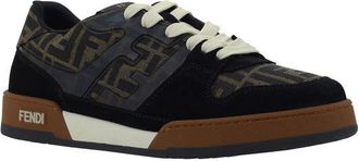 Fendi Mens Multicolor Calf Leather Bos Taurus Low Top Sneakers