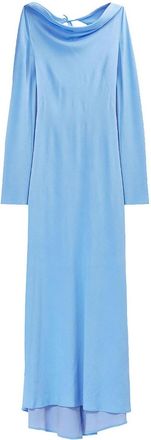 Moschino Long crack dress