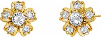 Syna Diamond Flower Studs at Nordstrom, Size Small