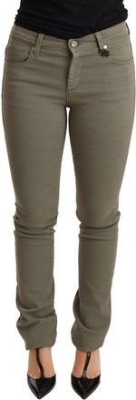 Ermanno Scervino Low Waist Skinny Slim Trouser Cotton Womens Jeans
