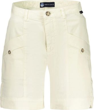 North Sails Korte Broeken, Dames, Wit, 2Xl, Cargo Shorts