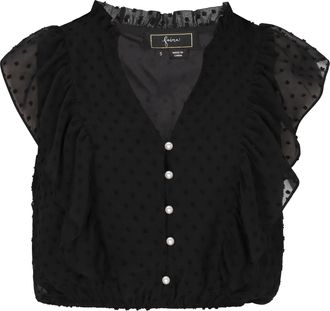 Faina Blouse Dames zwart