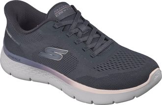 Skechers GO WALK Flex Azriel Textiel Dames Charcoal Textiel/Trim Sneakers