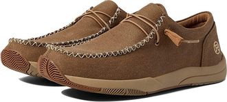 Roper Clearcut Low Mens Slip on Shoes Tan 1 : 7 D - Medium, Leather