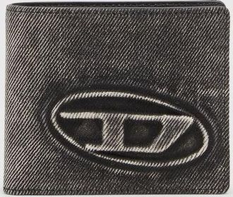 Diesel Wallet in washed denim - Small Wallets - Unisex - Grey