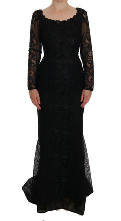 Dolce & Gabbana Dolce Gabbana Kanten Avondjurk