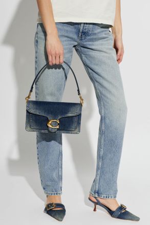 Coach Shoulder Bag Tabby 26, Womens, Navy Blue