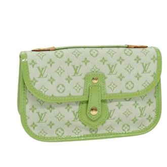 Louis Vuitton Pre-owned Tela pouches - - Pre-owned - Donna - Verde - ONE SIZE