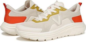 Vionic Walk Max Oxfords Mens Shoes Cream/Tangerine Tango Knit : 10.5 M