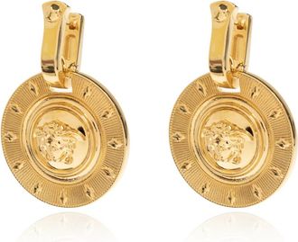 Versace Medusa Head Earrings - Dames - Oorbellen - Geel - ONE Size - Accessoires