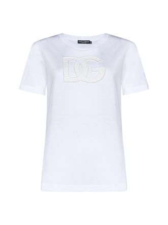 Dolce & Gabbana T-shirt With Logo Patch