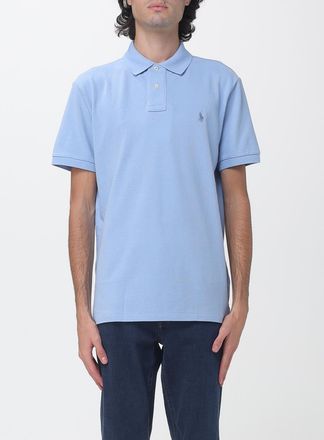 Polo Ralph Lauren Short-Sleeved Cotton Polo Shirt with Embroidered Pony Logo