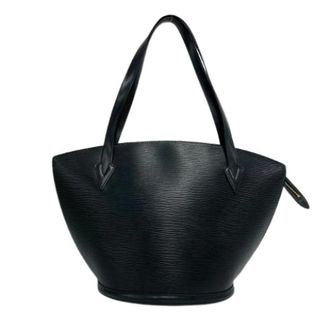 Louis Vuitton Pre-owned Tote Bags, female, Black, Size: ONE SIZE Pre-owned Saint Jacques Epi Leather Tote Bag