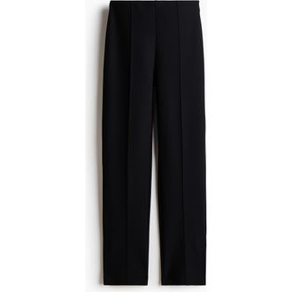 H&M Tailored Leggings in Black at Nordstrom, Size X-Small