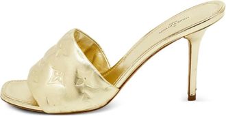 Louis Vuitton Sandali Revival con monogramma - Oro