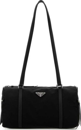 Prada Black Black Re-Nylon large shoulder bag