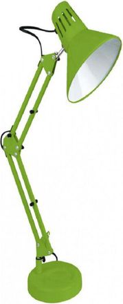 Trade Shop Trade Shop Traesio - Trade Shop - Lampada Da Scrivania Con Braccio Snodabile Attacco E27 Luce Tavolo Per Ufficio - Verde