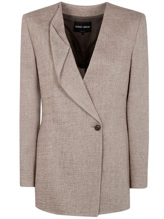 Giorgio Armani Linen & Silk Blazer