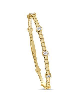 Sabrina Designs 14K 0.88 Ct. Tw. Diamond Flexible Bangle