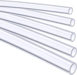 OEM Manguera De Agua Transparente De Silicona Flexible De Alta Calidad, 14 Mm De Di&aacute;metro Interior X 18 Mm De Di&aacute;metro Exterior, 2 Mm De Grosor, 5 Metros 