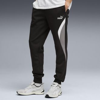 Puma Pantaloni sportivi a blocchi di colore Essentials da uomo, Accessori, Nero, XXL