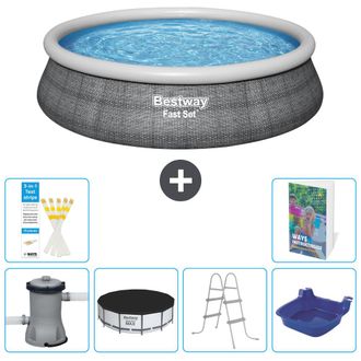 Bestway Piscina Bestway Fast Set Redonda - 457x84 Cm - 7-piezas S314
