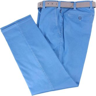 Br&uuml;hl Mens Catania B Mover Chinos - Azure Blue - W36 L30