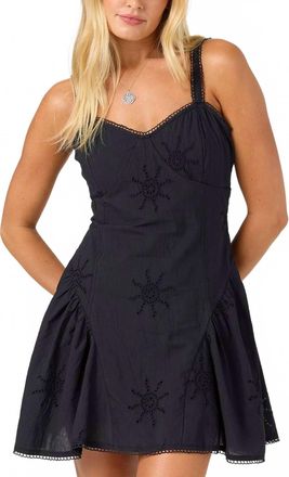 O'Neill Conor Sunshine Eyelet Dress In Black