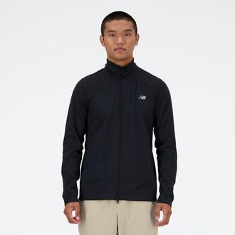 New Balance Mens Tech Knit Full Zip in Black Poly Knit, size 2X-Large