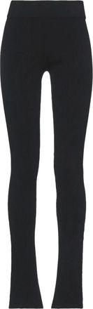 Circus Hotel Pantaloni slim a coste - Nero