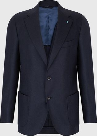 Giampaolo Einreihiger Blazer aus Wolle und Kaschmir