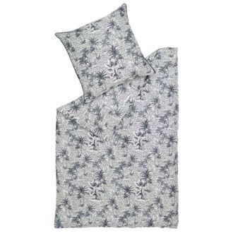 Sportalm Kitzb&uuml;hel Ropa De Cama De Sat&eacute;n Palms - 1 Unidad 140x200 Cm, Azul