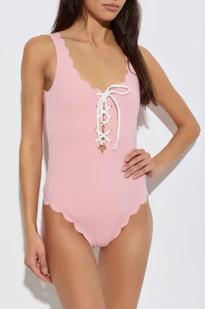 Marysia Swim One-piece Swimsuit Palm Springs Tie, Womens, Pink