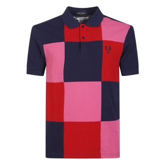 Comme Des Gar&ccedil;ons Polo Shirts, male, Multicolor, Size: M Checked Polo Shirt