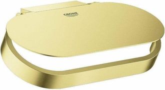 GROHE Portarrollos Grohe Selection Con Tapa Dorada Brillante Cepillada