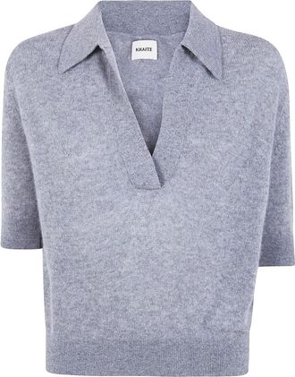 Khaite Dames, Truien, Grijs, Maat: M Kasjmier