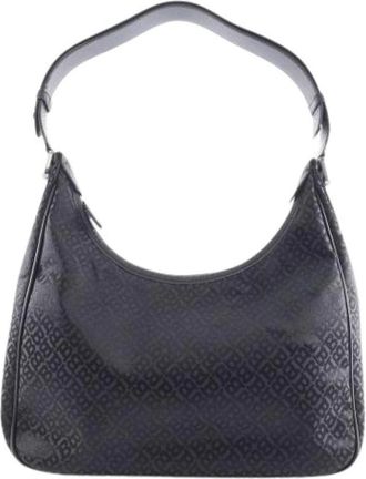 Bally Pre-owned Nylon Schoudertas - Dames - Vintage Schoudertas - Zwart - ONE Size - Nylon - Vintage