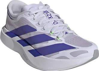 adidas Adizero Evo SL EXO Running Shoe in Silver/solar Purple/purple at Nordstrom, Size 10.5