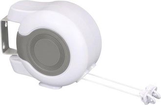 OEM Tendedero Doble Extensible - 13 M - Blanco