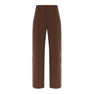adidas Z.n.e. Uniform Pant Woven - unisex - Trainingsbroeken - Bruin - XS - Polyester - Fitness