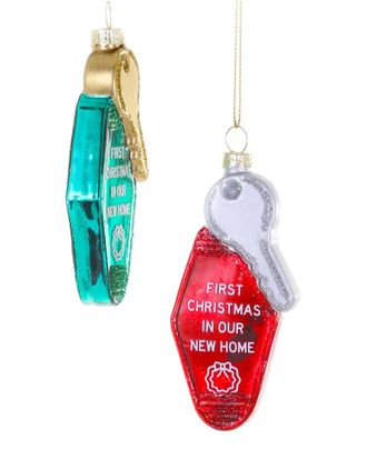 Cody Foster & Co. Home Sweet Home Key 2Pc Ornament
