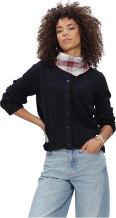 Selected Dames, Truien, Blauw, Maat: XS