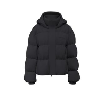 Guess Chaqueta Puffer Corta - Jackets - Mujer - Negro - XS