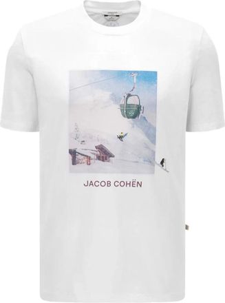 Jacob Cohen Apr&egrave;s-Ski T-shirt - Heren - Tops - Veelkleurig - Maat: L Katoen