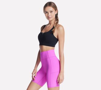 Skechers Sport-Bustier SKECHERS BOLD BLACK, Damen, Gr. XS (34), N-Gr, schwarz (bold schwarz), Obermaterial: 88% Nylon, 12% Elasthan, BHs Sport-Bustier