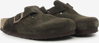 Birkenstock Boston SFB mocca suede leather