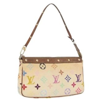 Louis Vuitton Pre-owned Shoulder Bags, female, White, Size: ONE SIZE Pre-owned Pouch