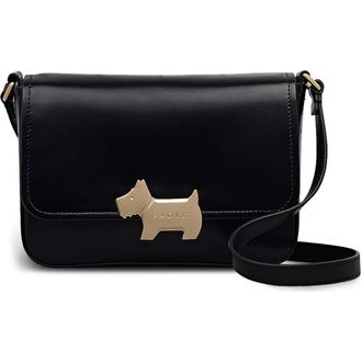 Radley London Percy Grove Medium Flapover Crossbody Bag in Black at Nordstrom Rack