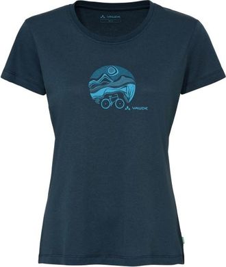 Vaude Cyclist V T-Shirt f&uuml;r Damen | blau