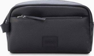 HUGO BOSS Mens Ethon 2.0 Washbag - Black - Size: ONE size